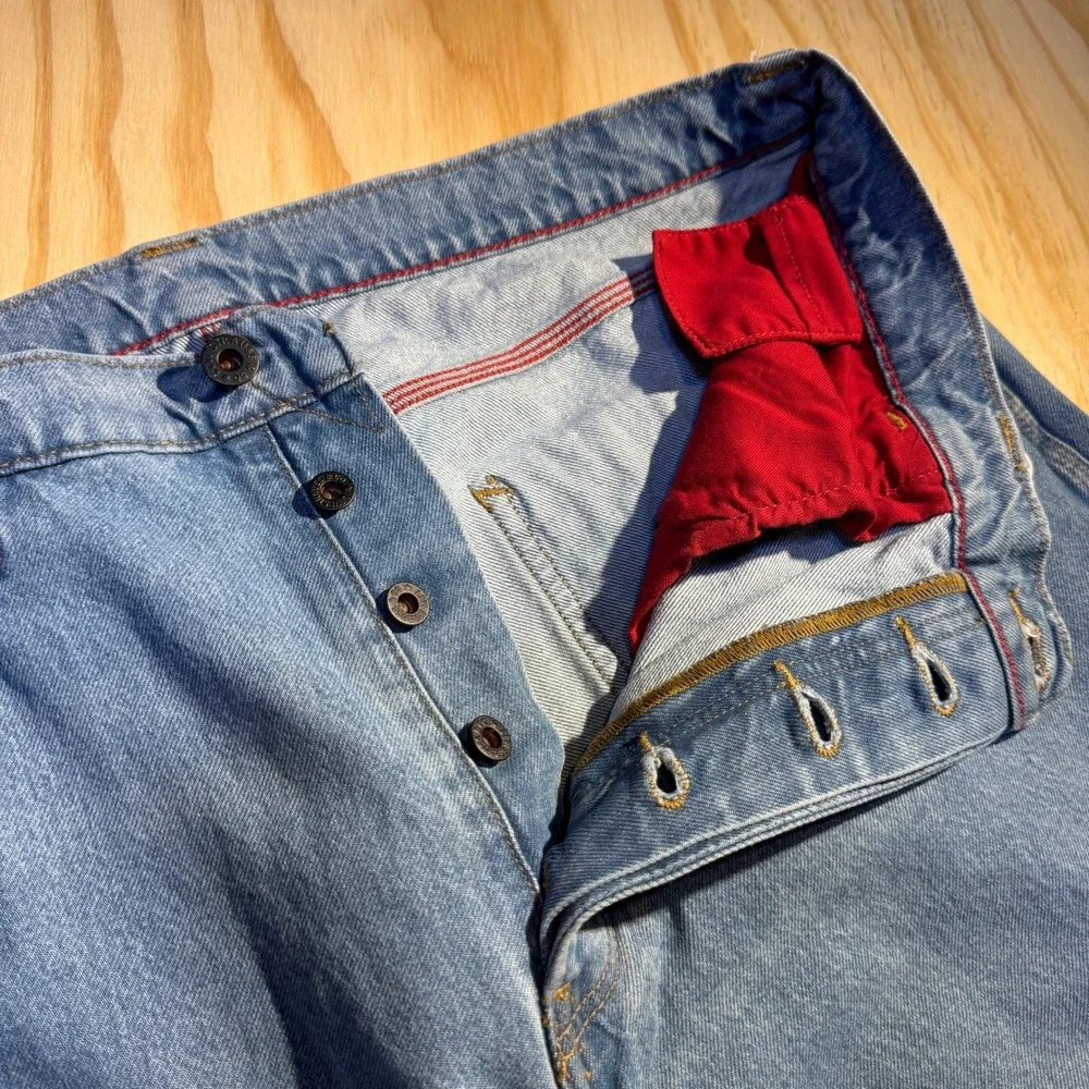 Levi's Men's Skateboarding Carpenter Jeans Light Wash Denim Pants Size 36x32